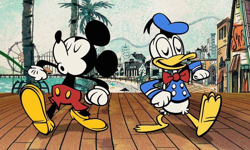 ラウンジフライ『Mickey & Minnie's Runaway Railway』のミニ