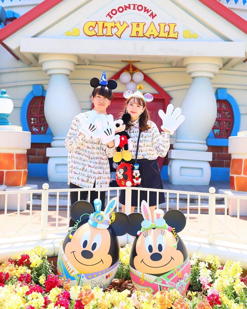 ディズニー 3 月 服装