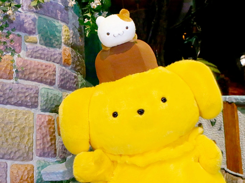 ポムポムプリン2021年夏 ピューロランド マスコット カラフル