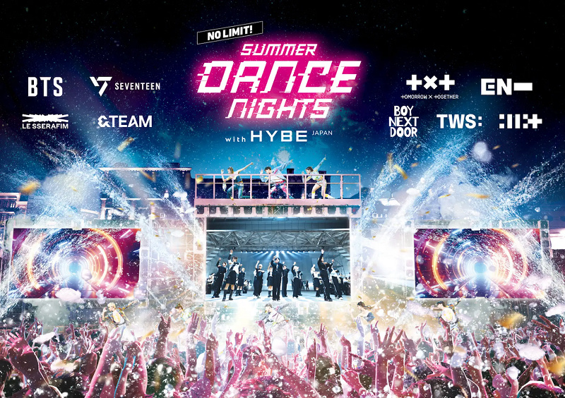 【USJ】NO LIMIT! サマーダンスナイトwith HYBE JAPAN開催決定！猛暑を忘れる超興奮のナイトエンターテイメント新登場！