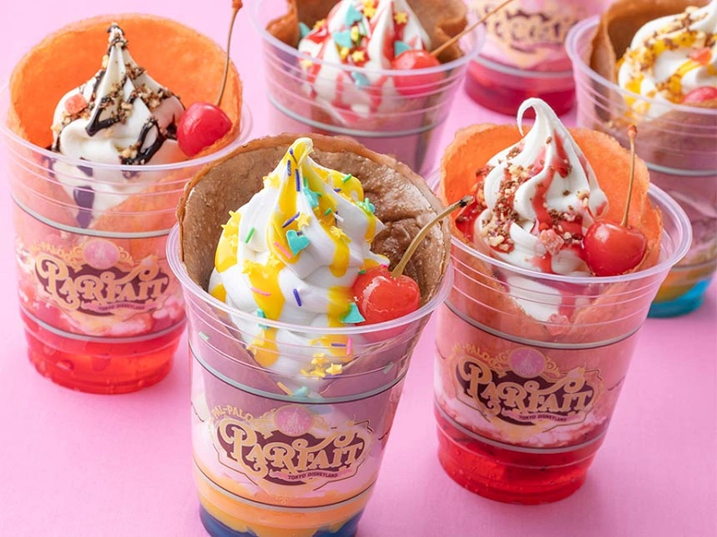 ディズニーランドのアイス専門店】アイスクリームコーンのメニュー