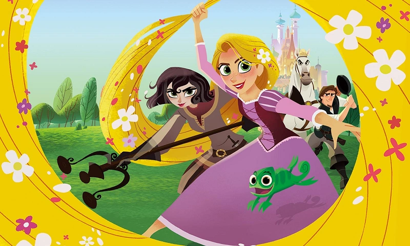 ラプンツェル パスカル ユージーン ピンバッジ アルファベット