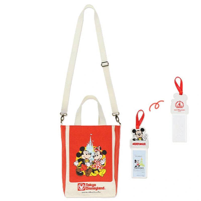 【新品未使用】ディズニー ガーランド 40周年 トートバッグ ミッキー 新品未使用】ディズニー ガーランド 40周年 トートバッグ