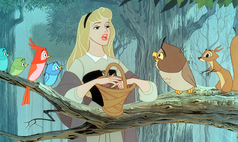 ディズニー セル画 眠れる森の美女 オーロラ No.787 【眠れる森の美女