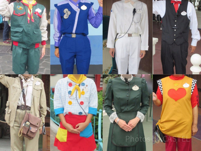 【ランド編】ディズニーキャストのコスチューム30種類！制服を写真で比較！ハニーハントにはなんとアレが7種類？！
