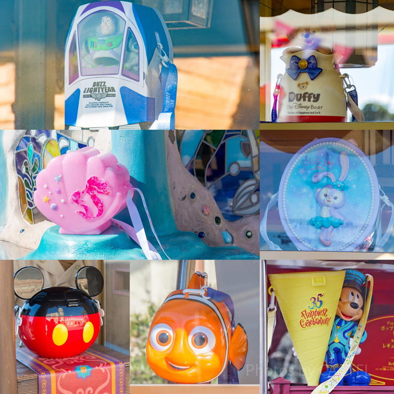 ディズニー ポップコーンバケット　まとめ ディズニーの歴代ポップコーンバケットまとめ♪もう買えないレアな