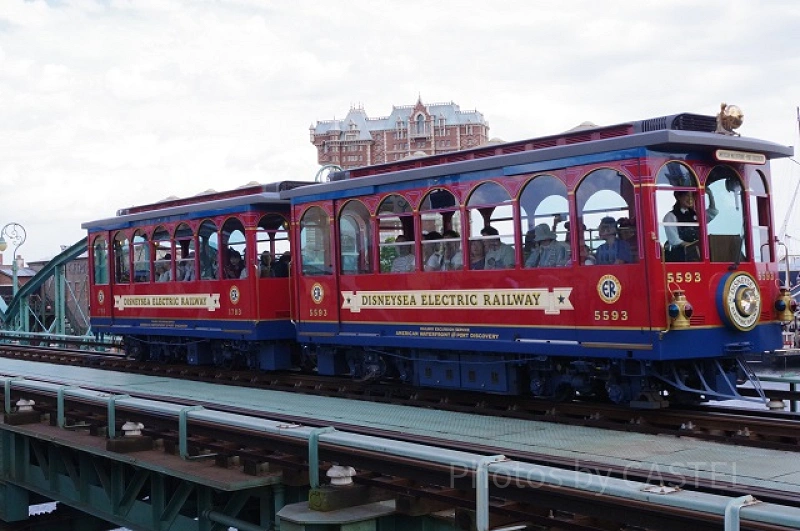 解説】ディズニーシーの電車「エレクトリックレールウェイ」の概要