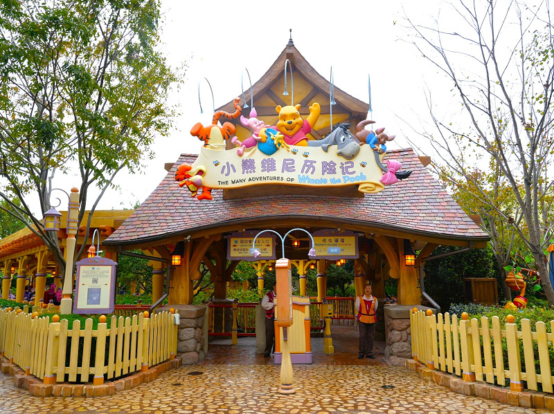上海ディズニーにプーさんはいる？検閲された？アトラクション・グッズ