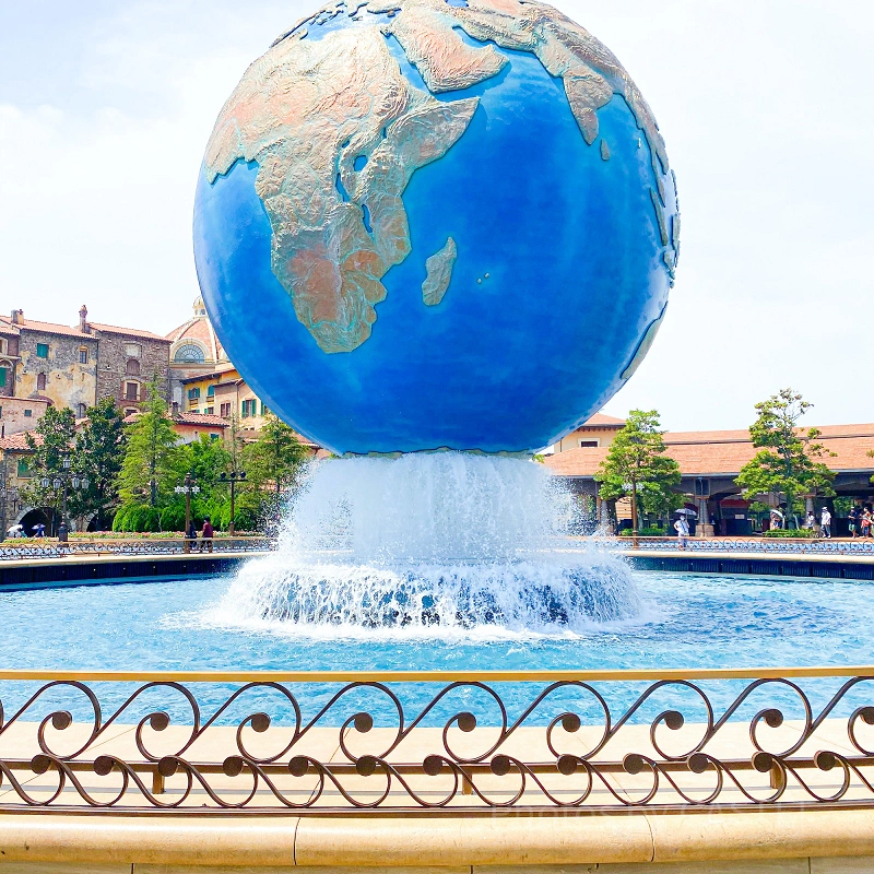 地球儀】ディズニーシーのシンボル「アクアスフィア」は右回り？左回り？