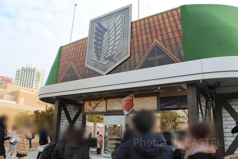 進撃の巨人 調査兵団 フード付きカーディガン USJ USJクールジャパン 進撃の巨人 調査兵団マント 公式グッズ ユニバ