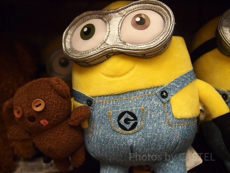 ミニオンズ ボブ with テディベア 怪盗 10月27日はテディベアの日