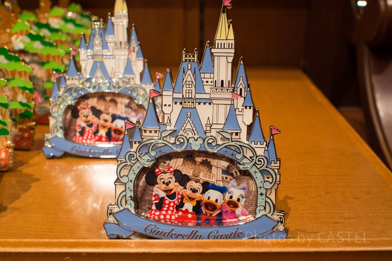 ディズニー写真立て＆マグネット！キャラクター写真入りテーマポート別