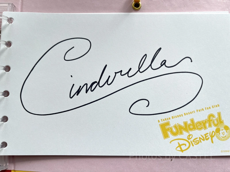 ディズニー　キャスト限定　レア　ミッキー　サイン ディズニー キャスト限定 レア ミッキー サイン