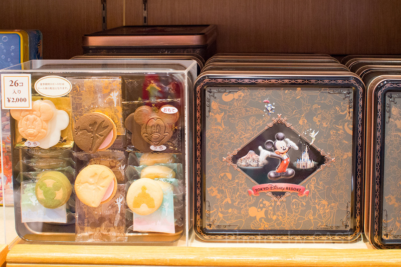 東京ディズニーランド トゲトゲしく クッキー缶 101g
