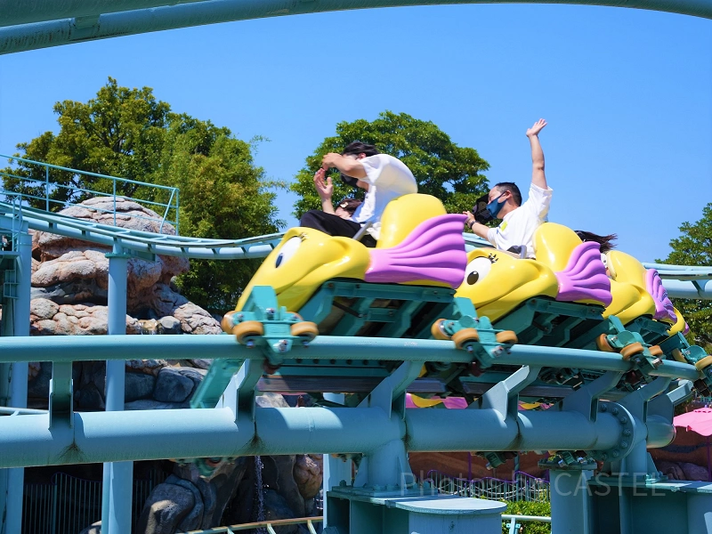 貴重！フランダーのフライングフィッシュコースター女の子名！ 公式フランダーのフライングフィッシュコースター ⁄ Flounder\u0027s Flying Fish Coaster |  東京ディズニーシー⁄Tokyo DisneySea