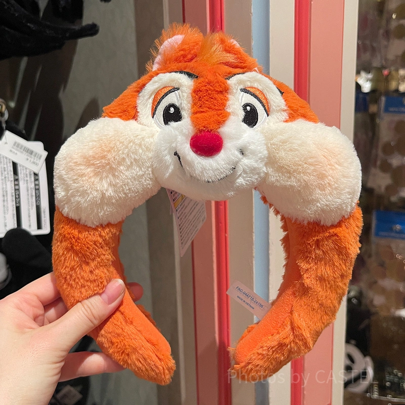 ディズニー ボアキャップ カップル カチューシャ ボアカチューシャ＆ボアキャップで 淡色ディズニーコーデ