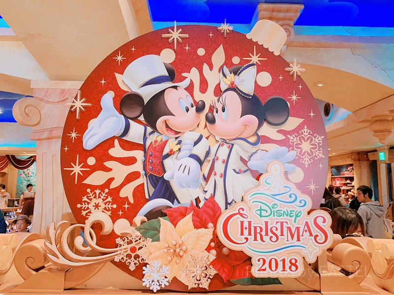 東京ディズニー2018 クリスマス ぬいぐるみキーホルダー セット