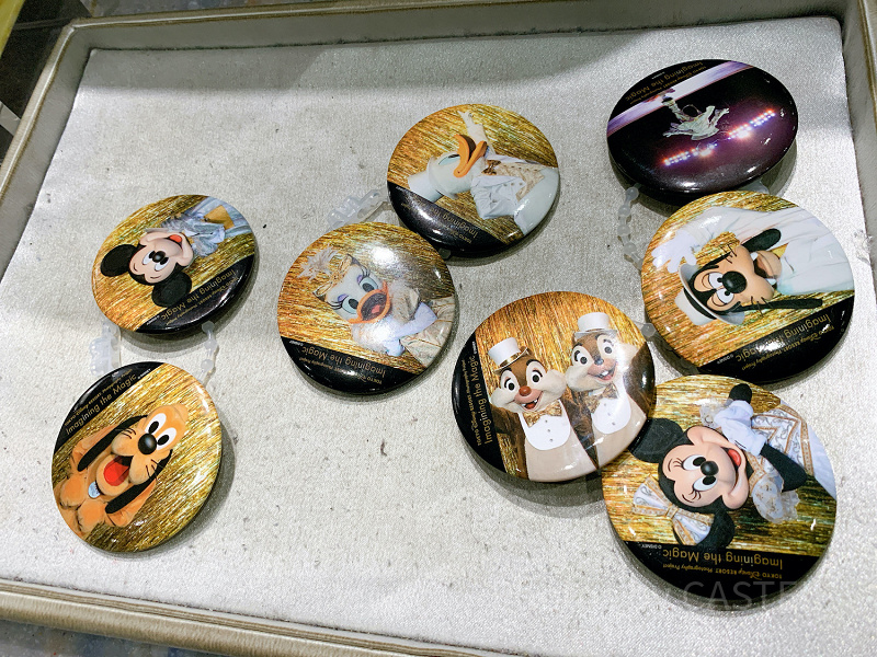 カンバッジ2個セット！東京ディズニーランド「フォーエバー