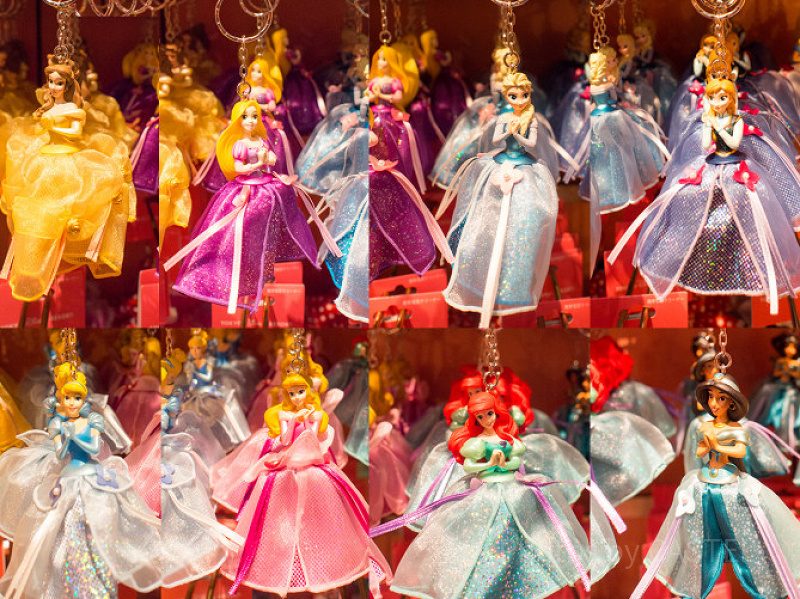 ディズニープリンセスキーチェーン＆ストラップグッズ35選！靴やドレス