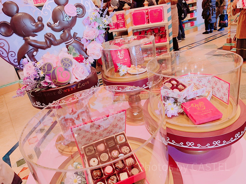 ディズニー　スウィートラブ　チョコレート7点 花咲く気持ち”がテーマのチョコスウィーツ！東京