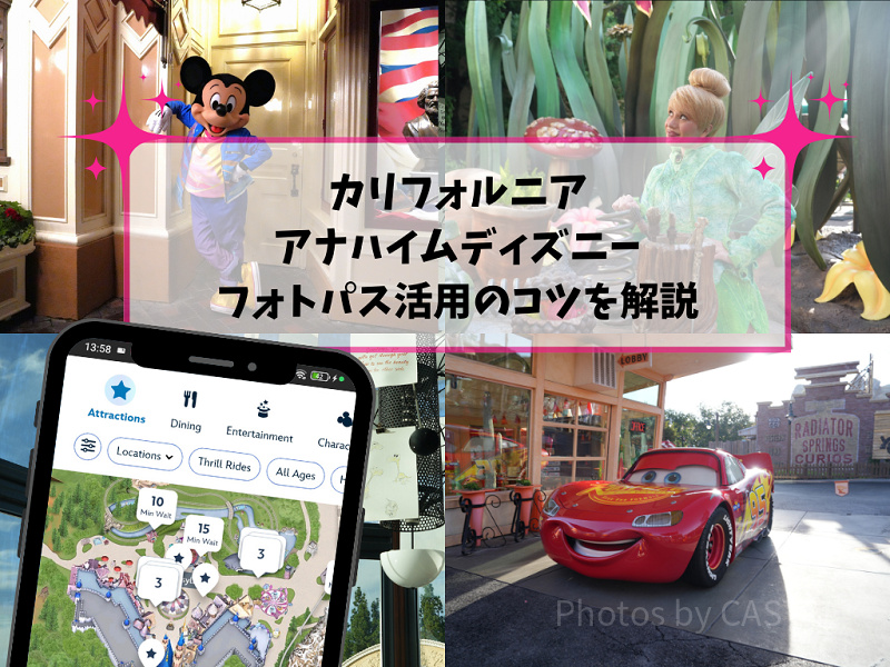 【2026】アナハイムディズニー「フォトパス」完全ガイド！ライトニングレーンマルチパスも！最新料金と賢い活用術