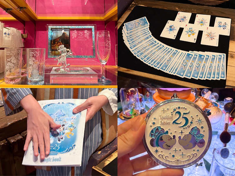 アプリ掲載なしのディズニーシー25周年グッズ一覧！ガラスグッズや