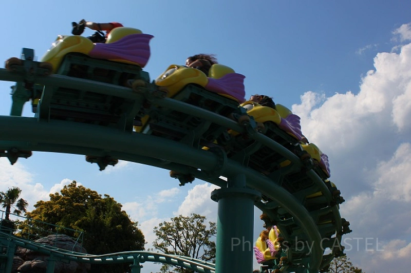 ディズニージオラマップ　マーメイドラグーン　フライングフィッシュコースター フランダーのフライングフィッシュコースター】 マーメイド