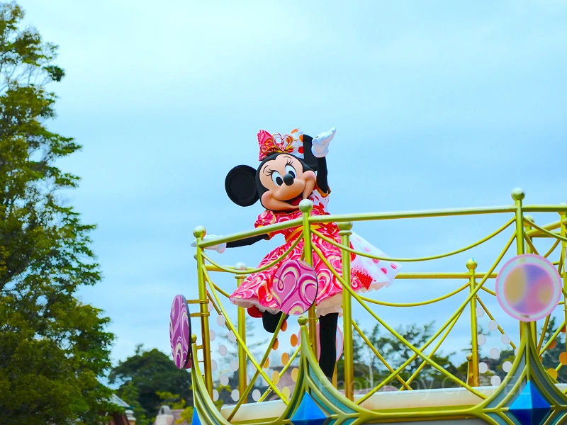 2023年1月】ディズニーランドの混雑状況レポート！ミニーが主役の新