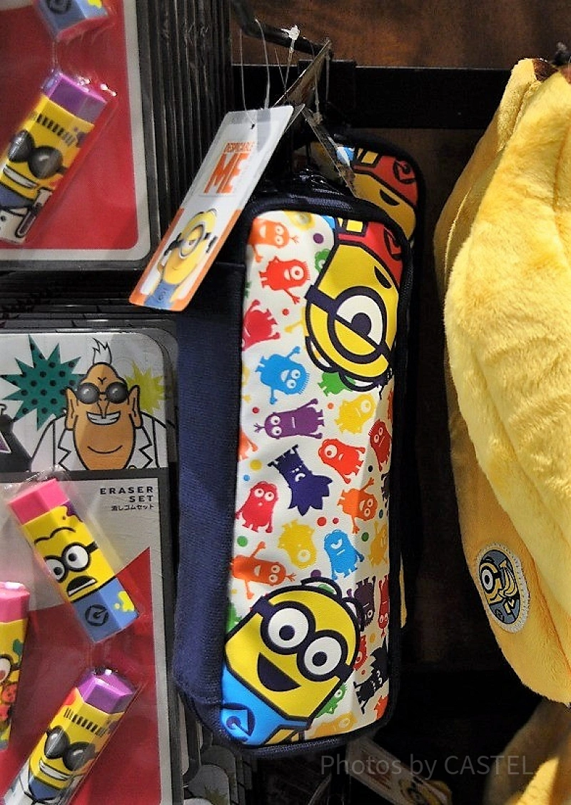 ミニオン バナナペンケース／シリコン ユニバ USJ ミニオン バナナ型