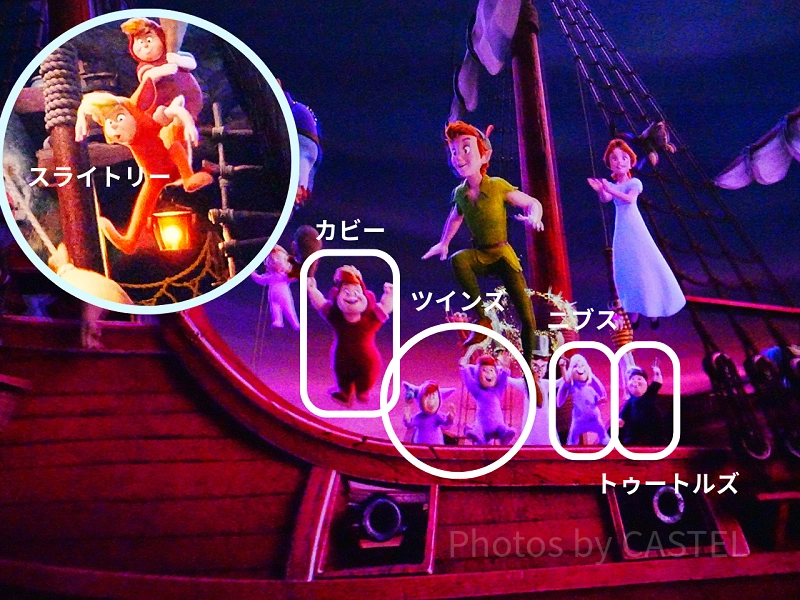 ピーターパンの「ロストキッズ」の名前は？双子や女の子がいる