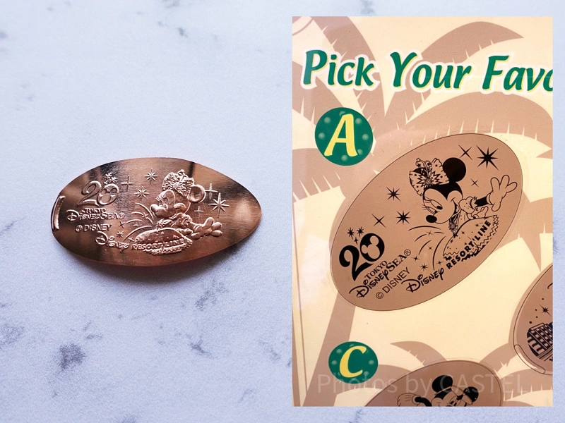 ディズニーリゾートラインで買えるディズニーシー20周年の