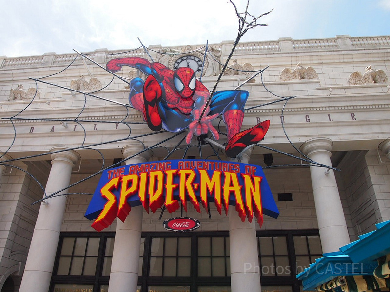 されていた USJ ユニバーサルスタジオ ユニバ USJ スパイダーマン