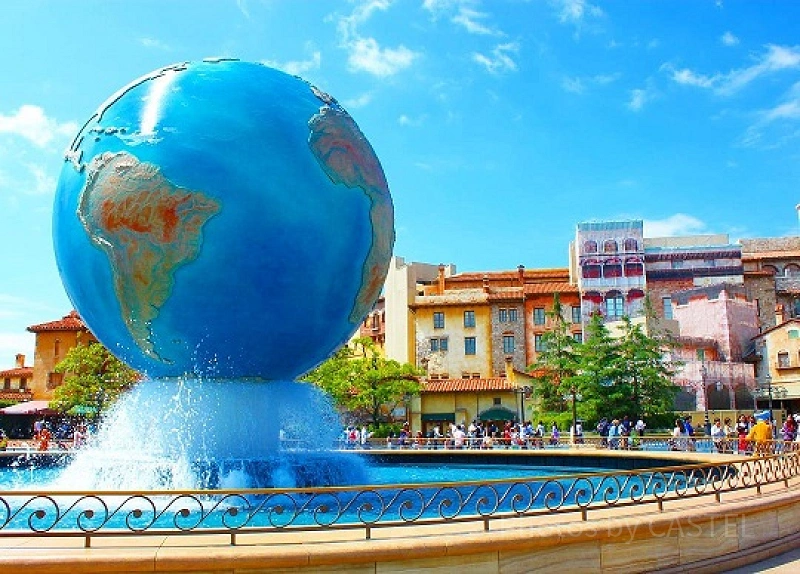 ディズニーシーの地球儀「アクアスフィア」とは？周辺エリア 