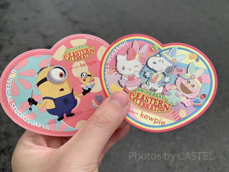 USJ】ユニバの無料でもらえるシール情報！限定シールや配布場所