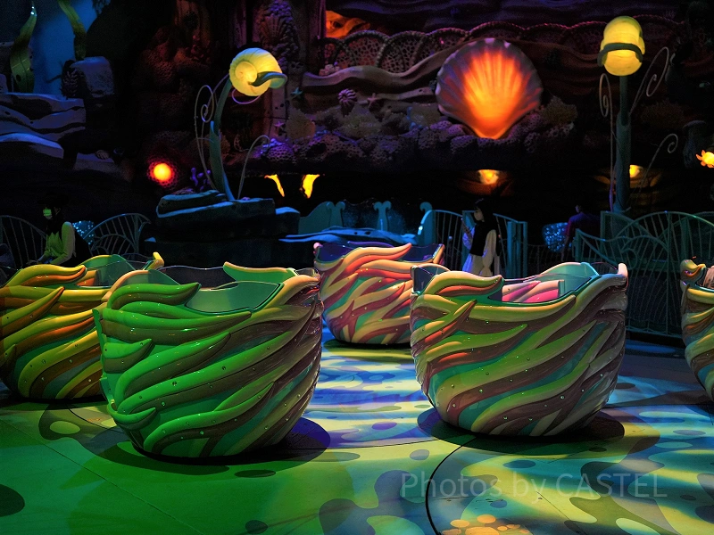 マーメイドラグーンのアトラクション一覧