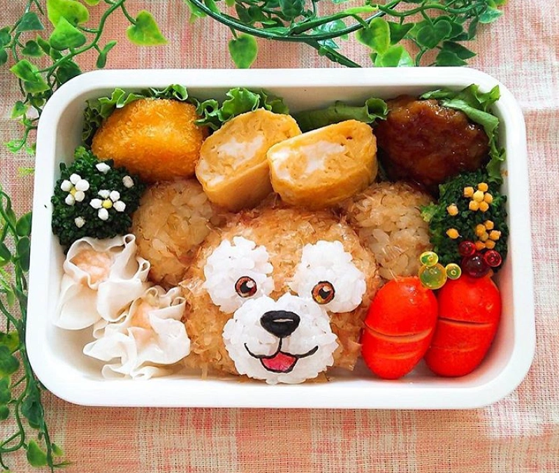 ディズニーキャラ弁 の作り方 食欲の秋 芸術の秋だ