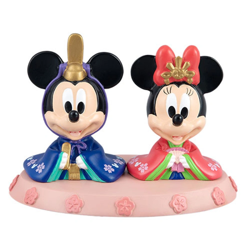 12 26発売 ディズニーひな祭りグッズ 豪華な雛人形とぬいぐるみが登場