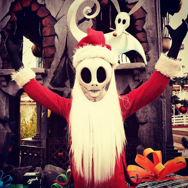 ナイトメア ビフォア クリスマス ジャック 女の子 ハロウィン Disney Before タンクトップ Christmas ディズニー ガールズ Nightmare