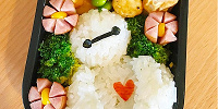 彩り鮮やかなベイマックス弁当| キャステル | CASTEL ディズニー情報