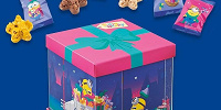ミニオンのクリスマスプレゼントBOXアソートスイーツ| キャステル | CASTEL ディズニー情報