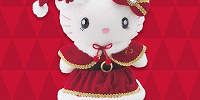 ハローキティのぬいぐるみ（サンタ）| キャステル | CASTEL ディズニー情報