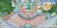 メインストリート・ハウス前のグリーティングの場所| キャステル | CASTEL ディズニー情報
