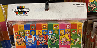 消しゴムセット（マリオ全員集合）| キャステル | CASTEL ディズニー情報