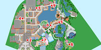 USJ内のモバイルバッテリーMAP（地図）| キャステル | CASTEL ディズニー情報
