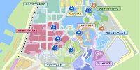 USJ内の自販機MAP（地図）| キャステル | CASTEL ディズニー情報