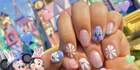 ミッキー＆ミニーバルーンモチーフネイル| キャステル | CASTEL ディズニー情報