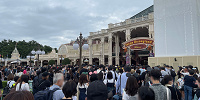 2022年9月15日(木)開園直後のエントランス付近の様子| キャステル | CASTEL ディズニー情報