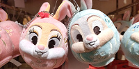 ディズニーお正月グッズ：サンパー＆ミス・バニーぬいぐるみバッジセット| キャステル | CASTEL ディズニー情報