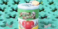 ガチャガチャ：お菓子モチーフのキーチェーン①トマトスナック缶| キャステル | CASTEL ディズニー情報