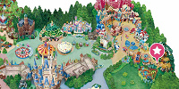 ミッキーのトレーラーの地図| キャステル | CASTEL ディズニー情報